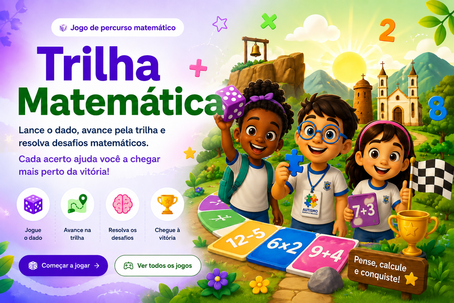 Banner Trilha Matemática